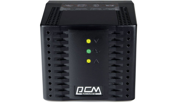 Стабілізатор напруги PowerCom TCA-2000 чорний - 595235