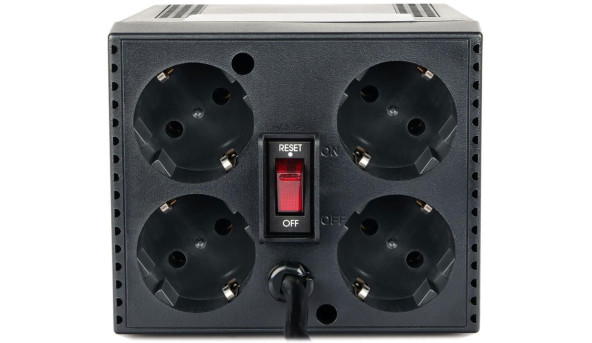 Стабілізатор напруги PowerCom TCA-2000 чорний