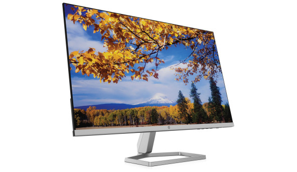 TFT 27" HP M27f, IPS, 75Hz, VGA, 2xHDMI, чорно-сріблястий - 595454