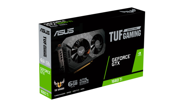 Видеокарта Asus TUF Gaming GeForce GTX 1660 Ti 6 GB GDDR6