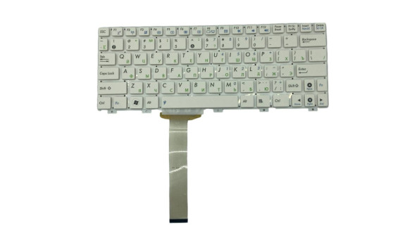 Клавіатура для ноутбука Asus EEE PC 1011, 1015, 1016, 1018, 1025, X101 White, No Frame, RU