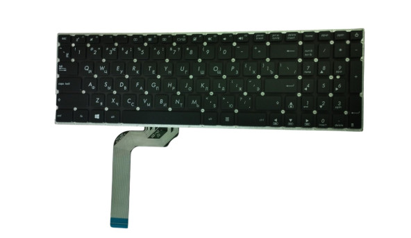 Клавіатура для ноутбука Asus X542, A542, K542 Black (No Frame) RU