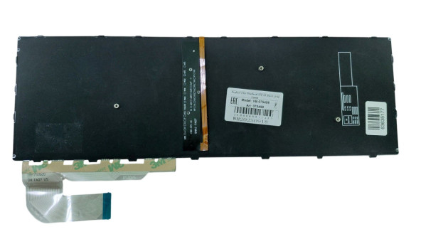 Клавіатура для ноутбука HP EliteBook 850 G5 з підсвіткою (Light), Black, (Grey Frame) RU