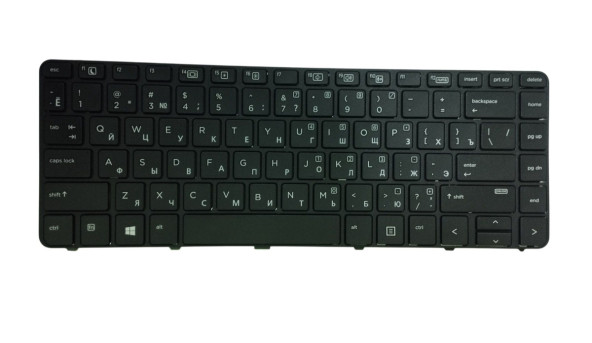Клавіатура для HP ProBook (430 G3, 440 G3, 430 G4, 440 G4, 445 G3) Black, (Black Frame), RU
