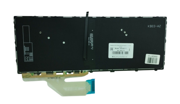 Клавіатура для HP ProBook (430 G5) з підсвічуванням (Light), Black, (Black Frame), RU