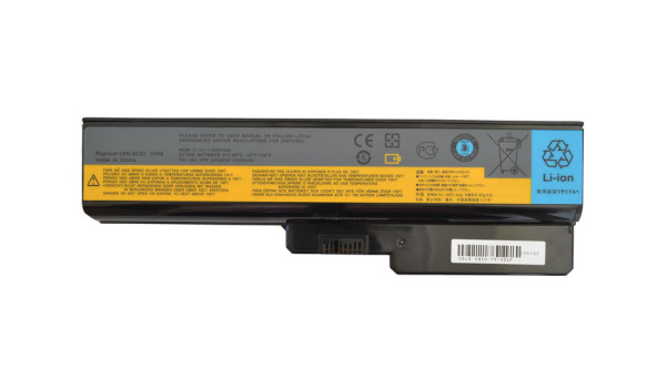 Аккумуляторная батарея для ноутбука Lenovo-IBM 42T4585 B460 11.1V Black 5200mAh OEM