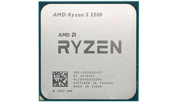 AMD Ryzen 5 6C/12T 5500 (3.6/4.2GHz,19MB,65W,AM4) MPK - 595625