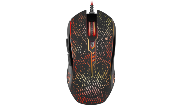Мишка Defender OverLord GM-890, 6кн., 3200dpi, підсвітка - 595949