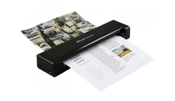 Сканер A4 Canon IRIScan Executive 4 (600 dpi, USB, 8 стор/хв, duplex, портативний, чорний)