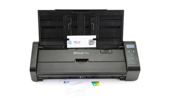 Сканер A4 Canon IRIScan Pro 5 (600x600 dpi, USB, ADF, 23 стор/хв, протяжний, чорний) - 596093