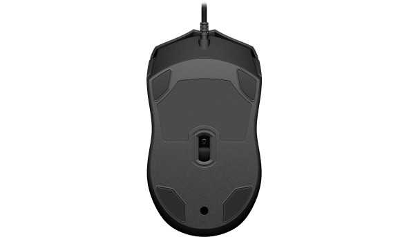 Мишка дротова HP 100 USB, чорна - 596209