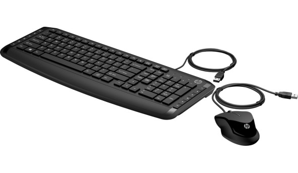 Комплект дротовий HP Pavilion Keyboard and Mouse 200, укр - 596321