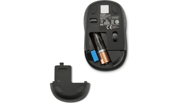 Мишка бездротова HP 200 Black Wireless Mouse, 3 кн., 1000 dpi, чорна