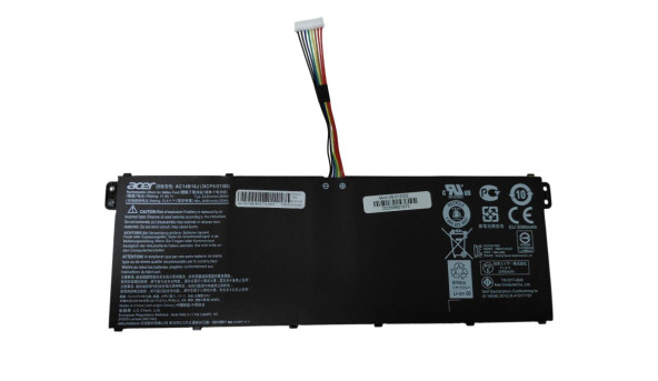 Акумулятор для ноутбука Acer AC14B18J Chromebook 13 CB5-311 11.4 В Black 3090 мАг Orig