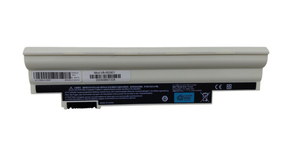 Акумулятор для ноутбука Acer AL10A31 Aspire One D255 11.1 В White 5200 мАг OEM