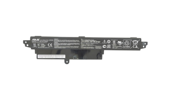Акумулятор для ноутбука Asus A31N1302 VivoBook F200CA 11.1 В Black 2950 мАг Orig