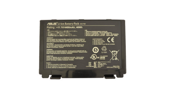 Аккумуляторная батарея для ноутбука Asus A32-F82 F52 11.1V Black 4400mAh Orig