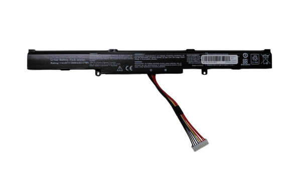 Акумулятор для ноутбука Asus A41N1501 GL752JW 14.4 В Black 2600 мАг OEM