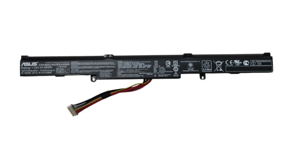 Акумулятор для ноутбука Asus A41N1501 ROG GL752VW 15 В Black 3100 мАг Orig