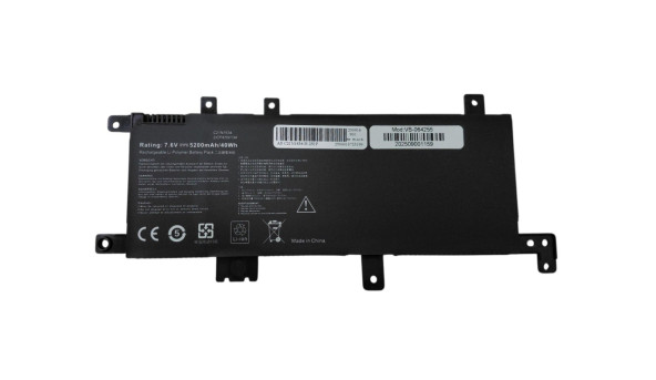 Акумулятор для ноутбука Asus C21N1634 X542U 7.6 В Black 5200 мАг OEM