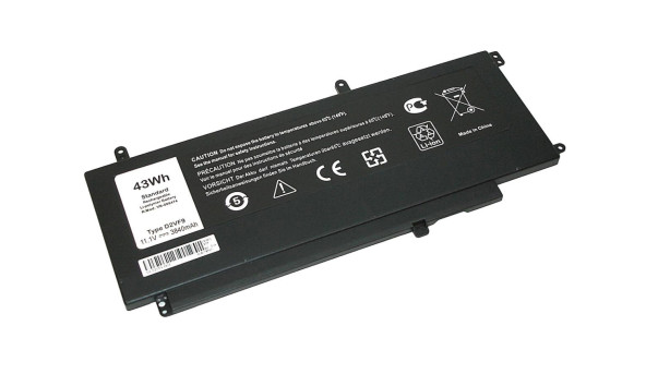 Аккумуляторная батарея для ноутбука Dell D2VF9 Vostro 14 5000 11.1V Black 3840mAh OEM