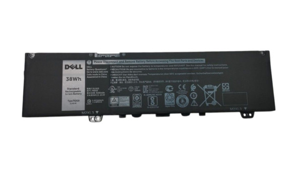Акумулятор для ноутбука Dell F62G0 Inspiron 5370 11.4 В Black 3166 мАг Orig