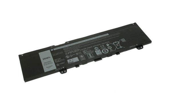 Акумулятор для ноутбука Dell F62G0 Inspiron 5370 11.4 В Black 3166 мАг Orig