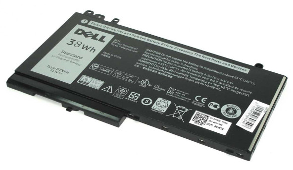 Аккумуляторная батарея для ноутбука Dell RYXXH Latitude E5250 11.1V Black 3420mAh Orig