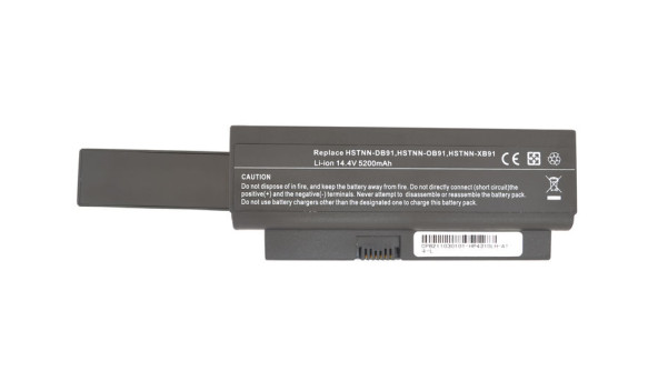 Аккумуляторная батарея для ноутбука HP Compaq HSTNN-DB91 ProBook 4310s 14.8V Black 5200mAh OEM