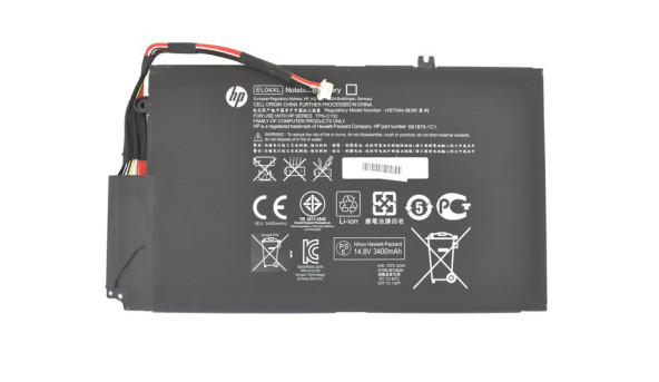 Аккумуляторная батарея для ноутбука HP Compaq HSTNN-IB3R Envy 4-1000 14.8V Black 3400mAh Orig