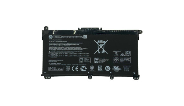 Аккумуляторная батарея для ноутбука HP Compaq HT03XL 15-CS 17-BY 11.4V Black 3470mAh Orig