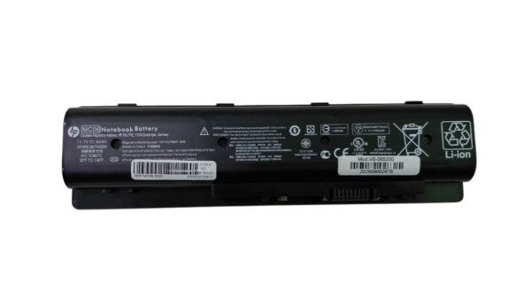 Акумулятор для ноутбука HP MC06 Envy 15 11.1 В Black 5100 мАг