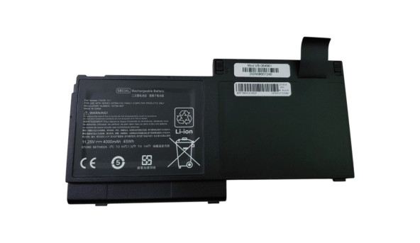 Акумуляторна батарея для ноутбука HP SB03 EliteBook 725 11.25 В Black 4000 мАг OEM