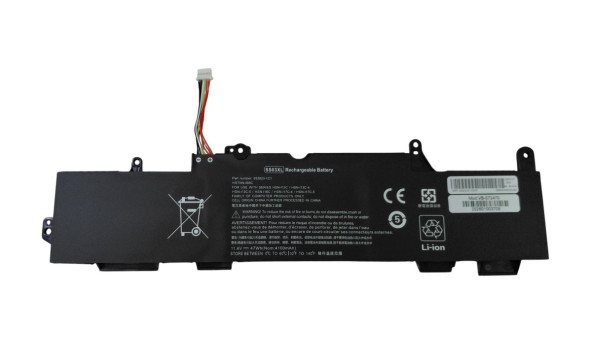 Акумулятор для ноутбука HP SS03XL EliteBook 730 11.4 В Black 4100 мАг OEM