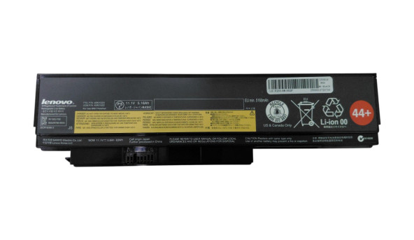 Акумулятор для ноутбука Lenovo-IBM 42T4863 ThinkPad X220 10.8 В чорний 5130 мАг Orig - 596520