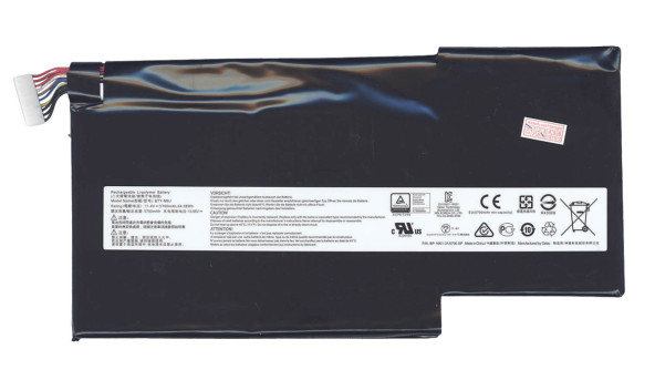 Аккумуляторная батарея для ноутбука MSI BTY-M6J GS73VR Stealth Pro 11.4V Black 5700mAh Orig