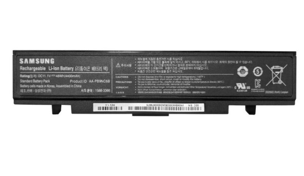 Аккумуляторная батарея для ноутбука Samsung AA-PB9NC6B NP300 11.1V Black 4400mAh Orig