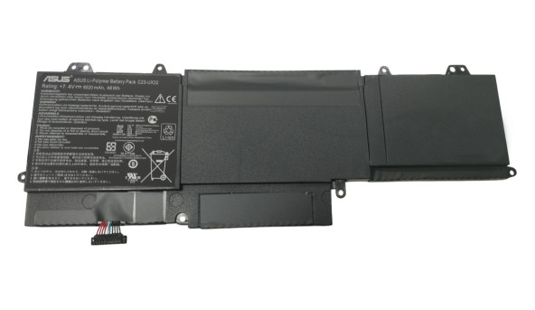 Посилений акумулятор для ноутбука Asus C23-UX32 UX32A 7.4 В Black 6520 мАг Orig