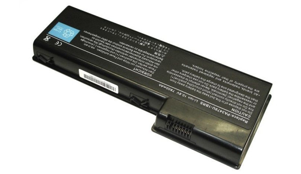 Посилена батарея для ноутбука Toshiba PA3480U Satellite P100 11.1V Black 7800mAh OEM