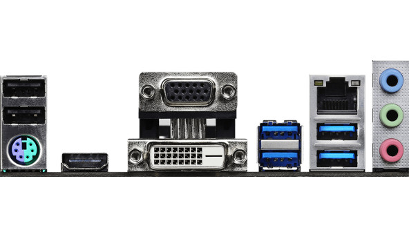 ASRock B550M-HDV (AM4/B550, 2*DDR4, PCIex16, DVI/HDMI/VGA, 4xSATAІІІ, M.2, GLan, 7.1ch, mATX)