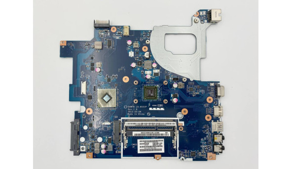 Материнская плата для ноутбука Acer E-521 Packard Bell AMD E1-1200 (Q5WT6 LA-8531P, EM1200GBB22GV) Б/У