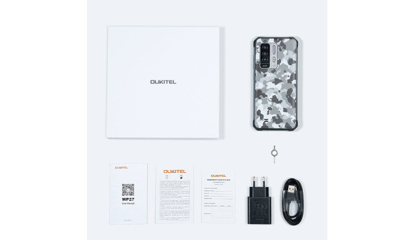 Смартфон Oukitel WP27 6.8"FHD+ /12GB/256GB/ G99 /8500mAh /64+16Мп/ IP69K /NFC CAMO - 596948