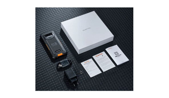 Смартфон Oukitel WP23 pro 6.52"HD+ /8GB/128GB / T606 /10600mAh /13+5Мп/ IP69K /NFC Black-Orange - 596949