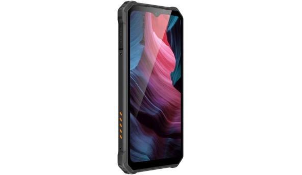 Смартфон Oukitel WP23 pro 6.52"HD+ /8GB/128GB / T606 /10600mAh /13+5Мп/ IP69K /NFC Black-Orange - 596949
