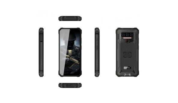 Смартфон Oukitel wp23 pro 6.52"HD+ / 8GB/128GB / T606 /10600mAh /13+5Мп/ IP69K /NFC Black - 596952
