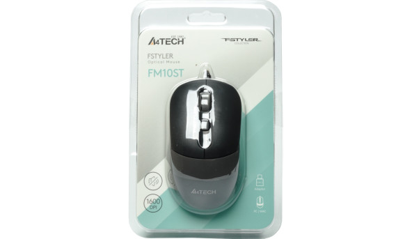Мишка A4Tech FM10ST Grey USB