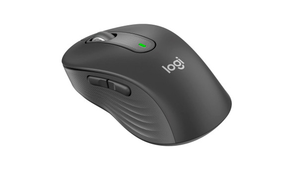 Мишка Logitech Signature M650 Wireless Mouse Graphite 5кн., 2000 dpi, чорна - 597162