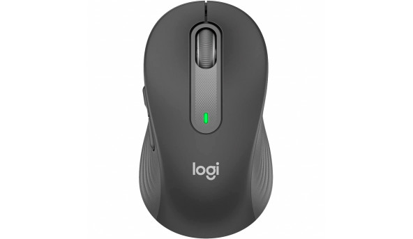 Мишка Logitech Signature M650 Wireless Mouse Graphite 5кн., 2000 dpi, чорна