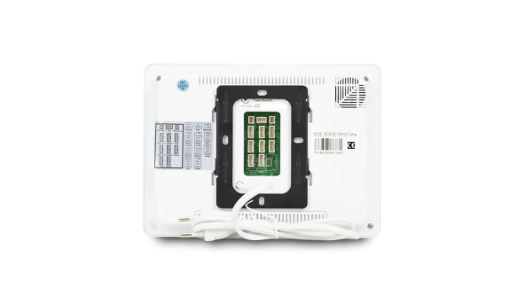 Комплект Wi-Fi відеодомофонa 7" BCOM BD-760FHD/T White з підтримкою Tuya Smart + BT-400FHD Silver