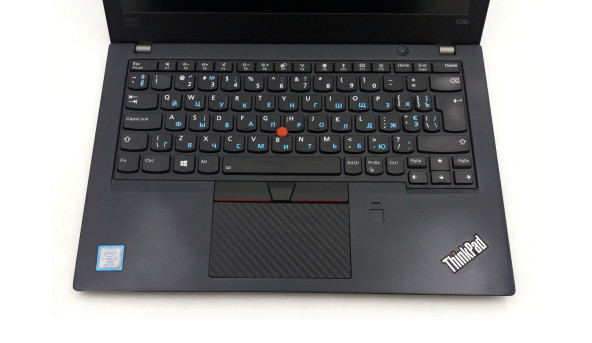 Уценка Сенсорний ноутбук Lenovo ThinkPad X280 Intel Core I7-8650U 16 GB RAM 256 GB SSD [IPS 12.5" FullHD] - Б/В - 597408